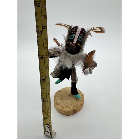 Vintage Native American Badger Kachina Doll Figurine Handmade 5” Collectibles - Picture 8 of 11